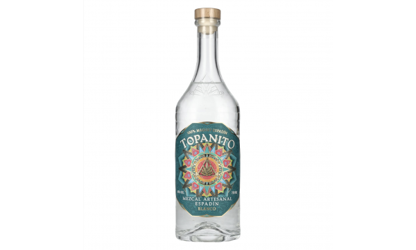 Topanito Mezcal Artesanal Blanco 100% Mague Espadín 40% Vol. 0,7l