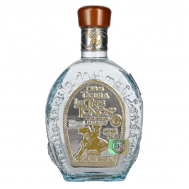 Los Tres Tonos BLANCO Tequila 38% Vol. 0,7l