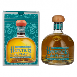 Herencia de Plata REPOSADO Tequila 100% Puro De Agave 38% Vol. 0,7l dovanų dėžutėje