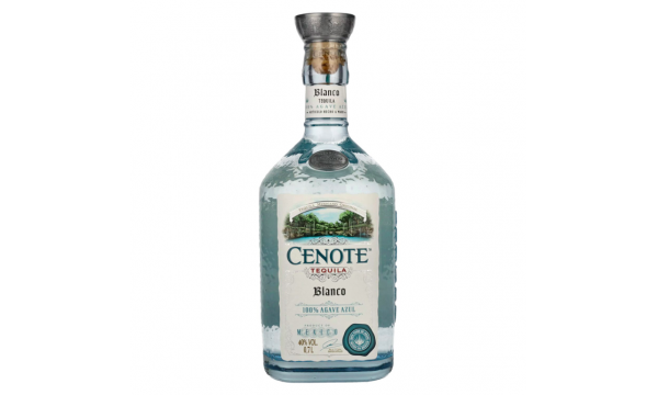 Cenote Tequila Blanco 100% Agave Azul 40% Vol. 0,7l