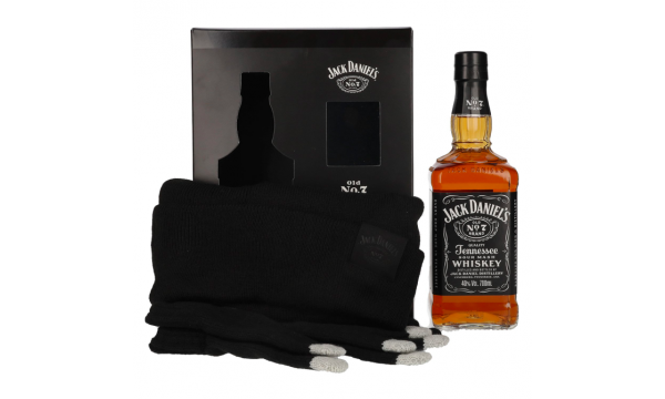 Jack Daniel's Tennessee Whiskey 40% Vol. 0,7l su žiemos komplektu