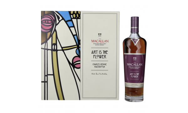The Macallan ART IS THE FLOWER Highland Single Malt 50,4% Vol. 0,7l dovanų dėžutėje