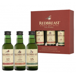 Redbreast Miniature pack 44% Vol. 3*0,05L dovanų dėžutėje