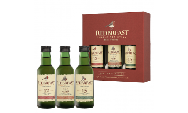Redbreast Miniature pack 44% Vol. 3*0,05L dovanų dėžutėje