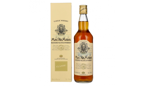 Gaelic Whisky MACNAMARA Classic Blended Scotch Whisky 40% Vol. 0,7l dovanų dėžutėje