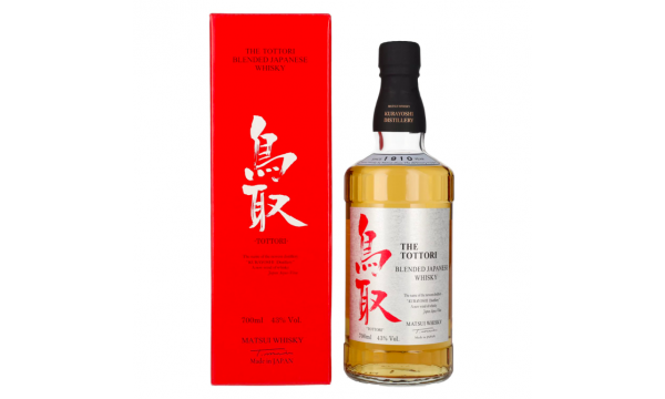 Matsui Whisky THE TOTTORI Blended Japanese Whisky 43% Vol. 0,7l dovanų dėžutėje