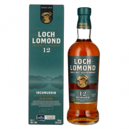 Loch Lomond Inchmurrin 12 Years Old 46% Vol. 0,7l dovanų dėžutėje