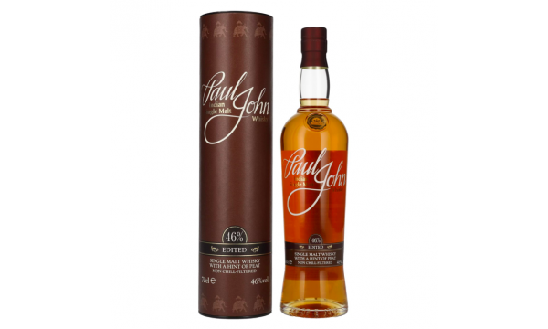 Paul John EDITED Indian Single Malt Whisky 46% Vol. 0,7l dovanų dėžutėje