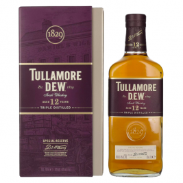 Tullamore D.E.W. 12 Years Old Irish Whiskey Special Reserve 40% Vol. 0,7l dovanų dėžutėje