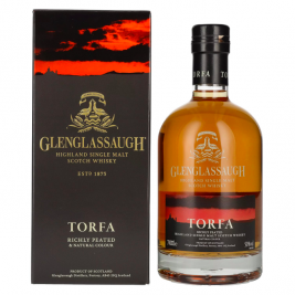 Glenglassaugh TORFA Highland Single Malt Scotch Whisky 50% Vol. 0,7l dovanų dėžutėje