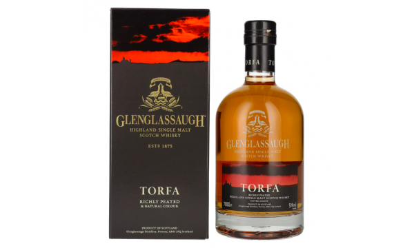 Glenglassaugh TORFA Highland Single Malt Scotch Whisky 50% Vol. 0,7l dovanų dėžutėje