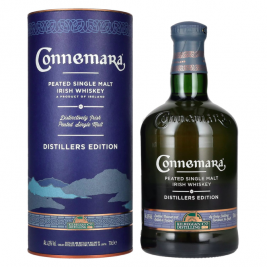 Connemara DISTILLERS EDITION Peated Single Malt Irish Whiskey 43% Vol. 0,7l dovanų dėžutėje