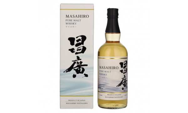 Masahiro Pure Malt Whisky 43% Vol. 0,7l dovanų dėžutėje