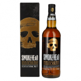 Smokehead Islay Single Malt Scotch Whisky 43% Vol. 0,7l dovanų dėžutėje