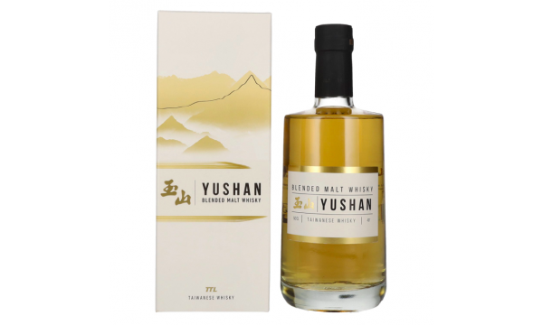 Yushan Blended Malt Whisky 40% Vol. 0,5l dovanų dėžutėje