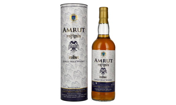 Amrut RAJ IGALA Indian Single Malt Whisky 40% Vol. 0,7l dovanų dėžutėje