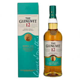 The Glenlivet 12 Years Old DOUBLE OAK 40% Vol. 0,7l dovanų dėžutėje