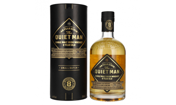 The Quiet Man AN FEAR CIUIN 8 Year Old Single Malt Irish Whiskey 40% Vol. 0,7l dovanų dėžutėje