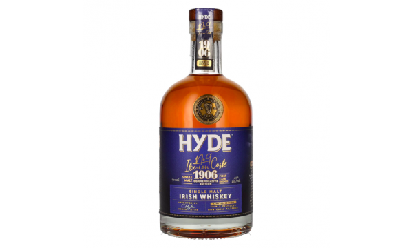 Hyde No.9 IBERIAN CASK 1906 Single Malt Irish Whiskey Commemorative Edition 43% Vol. 0,7l