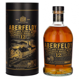 Aberfeldy 12 Years Old Highland Single Malt 40% Vol. 0,7l dovanų dėžutėje