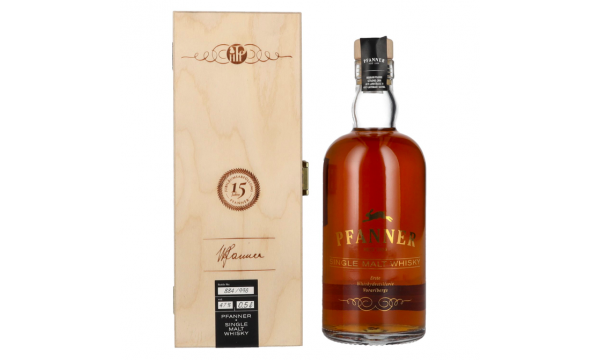 Pfanner 10 Years Old Single Malt Whisky Jubiläumsedition 47% Vol. 0,5l dovanų dėžutėje