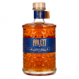 ARLETT Finition Fût de Rhum Barbade Single Malt Whisky 48% Vol. 0,7l