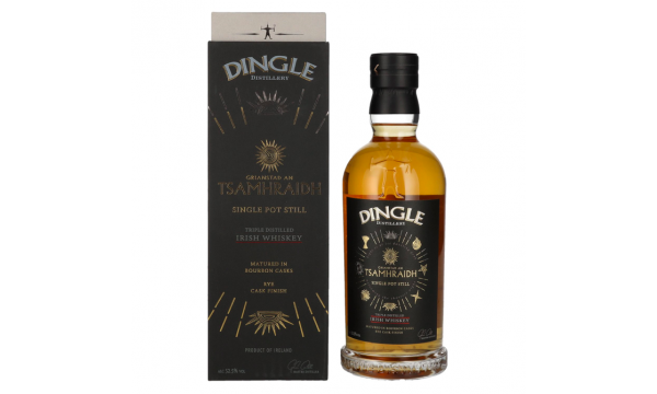 Dingle GRIANSTAD AN TSAMHRAIDH Single Pot Still Irish Whiskey Triple Distilled 52,5% Vol. 0,7l dovanų dėžutėje