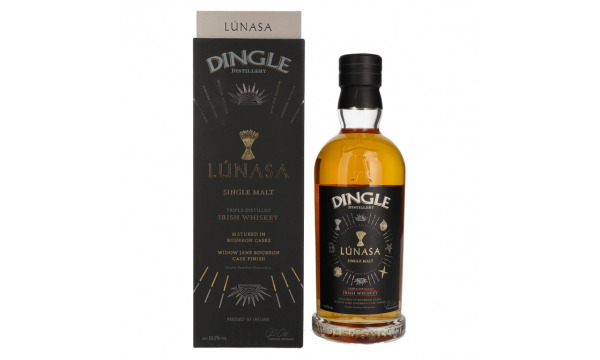 Dingle LÚNASA Single Malt Irish Whiskey Triple Distilled 50,5% Vol. 0,7l dovanų dėžutėje