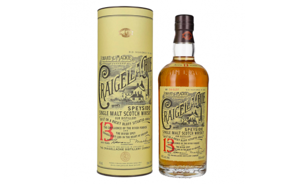 Craigellachie 13 Years Old Speyside Single Malt 46% Vol. 0,7l dovanų dėžutėje