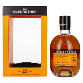 The Glenrothes 12 Years Old Speyside Single Malt 40% Vol. 0,7l dovanų dėžutėje