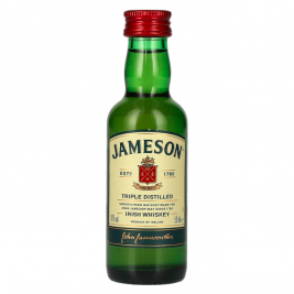 Jameson Triple Distilled Irish Whiskey 40% Vol. 0,05l 