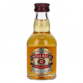 Chivas Regal 12 Years Old Blended Scotch Whisky 40% Vol. 0,05l