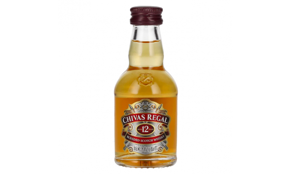 Chivas Regal 12 Years Old Blended Scotch Whisky 40% Vol. 0,05l