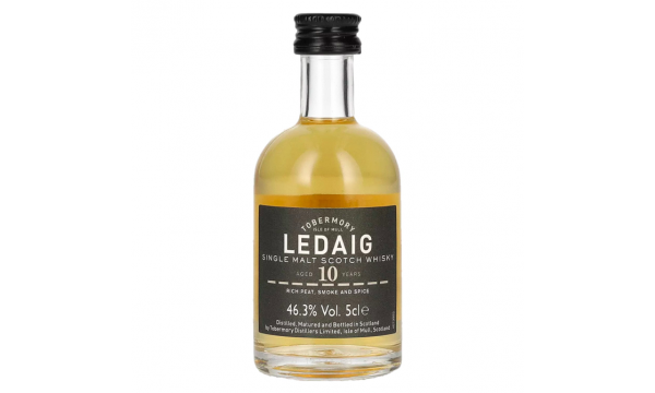 Ledaig 10 Years Old Single Malt Scotch Whisky 46,3% Vol. 0,05l