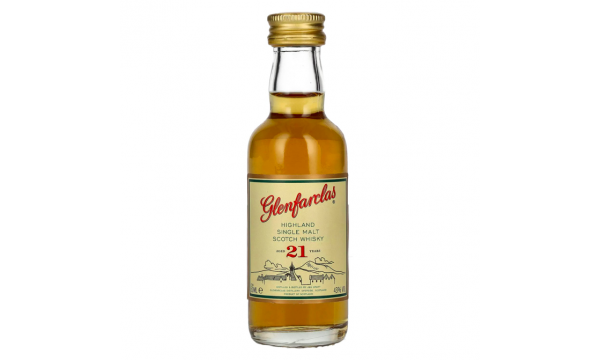 Glenfarclas 21 Years Old Highland Single Malt Scotch Whisky 43% Vol. 0,05l