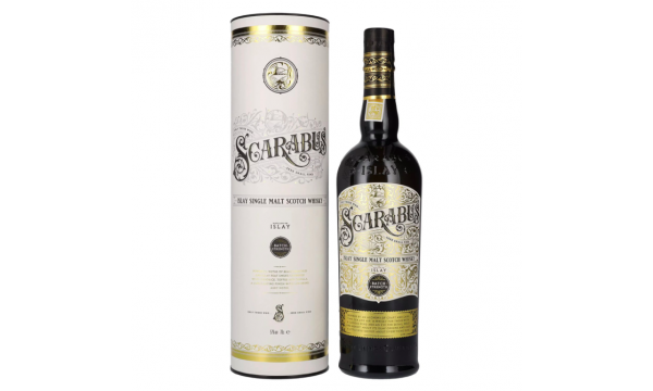 Hunter Laing SCARABUS Islay Single Malt BATCH STRENGTH 57% Vol. 0,7l dovanų dėžutėje