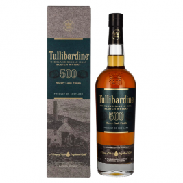 Tullibardine 500 Sherry Finish Highland Single Malt Scotch Whisky 43% Vol. 0,7l dovanų dėžutėje