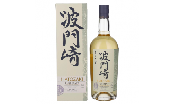 Hatozaki PURE MALT Japanese Blended Whisky 46% Vol. 0,7l dovanų dėžutėje