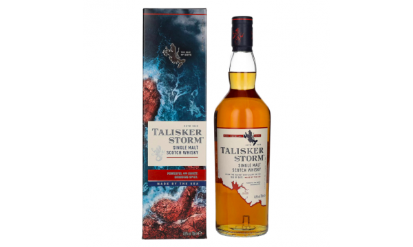 Talisker Storm Single Malt Scotch Whisky 45,8% Vol. 0,7l dovanų dėžutėje