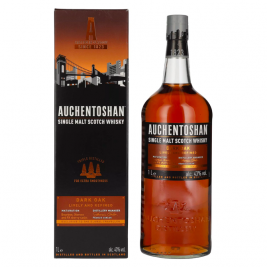 Auchentoshan DARK OAK Single Malt Scotch Whisky 43% Vol. 1l dovanų dėžutėje