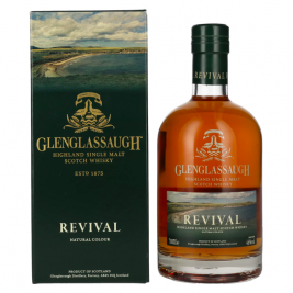 Glenglassaugh REVIVAL Highland Single Malt Scotch Whisky 46% Vol. 0,7l dovanų dėžutėje