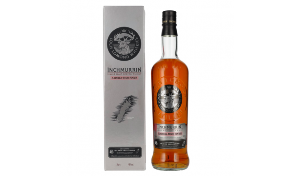 Loch Lomond Inchmurrin Madeira Wood Finish 46% Vol. 0,7l dovanų dėžutėje