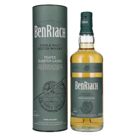 The BenRiach PEATED QUARTER CASKS Single Malt Scotch Whisky 46% Vol. 0,7l dovanų dėžutėje