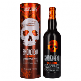 Smokehead RUM RIOT Islay Single Malt Scotch Whisky 43% Vol. 0,7l dovanų dėžutėje