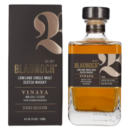 Bladnoch VINAYA Lowland Single Malt Scotch Whisky 46,7% Vol. 0,7l dovanų dėžutėje