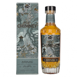 Wemyss Malts PEAT CHIMNEY Blended Malt Scotch Whisky 2020 46% Vol. 0,7l dovanų dėžutėje