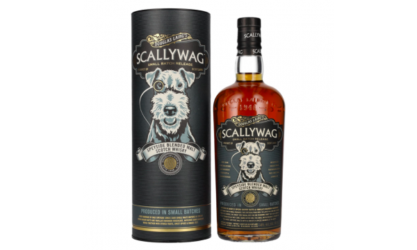 Douglas Laing SCALLYWAG Speyside Blended Malt 46% Vol. 0,7l dovanų dėžutėje