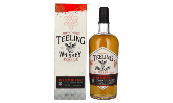 Teeling AMBER ALE Small Batch Collaboration Irish Whiskey 46% Vol. 0,7l dovanų dėžutėje