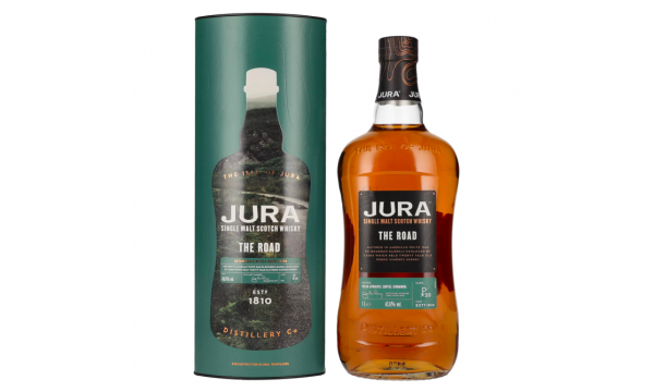 Jura THE ROAD Single Malt Scotch Whisky 43,6% Vol. 1l dovanų dėžutėje