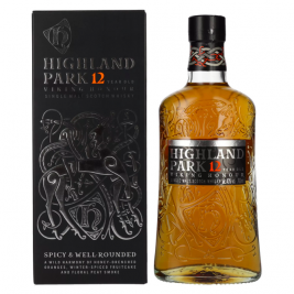 Highland Park 12 Years Old VIKING HONOUR 40% Vol. 0,7l dovanų dėžutėje